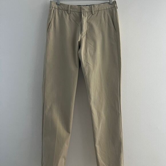 J.CREW BOWERY Women Pants 100% Cotton Straight Leg W32 L34 slim - Picture 1 of 16